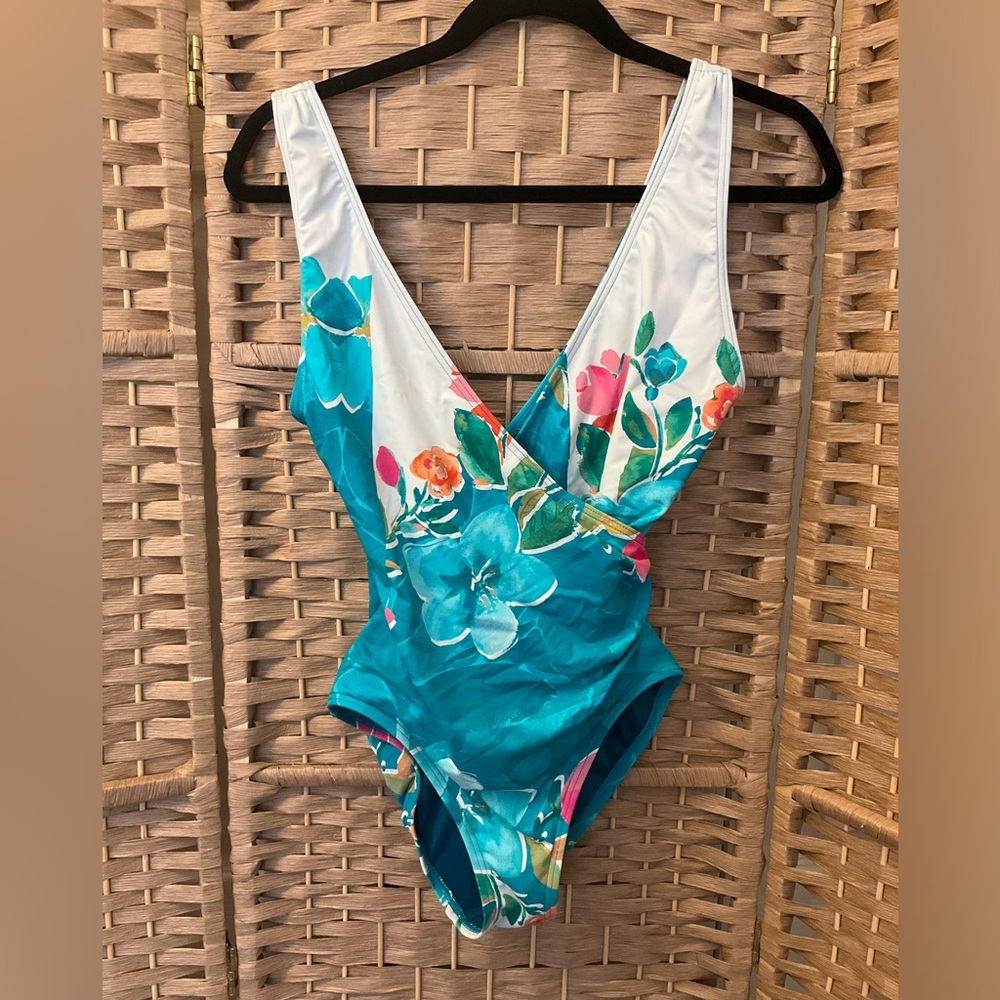 Carmen Marc Valvo Cross V Swimsuit